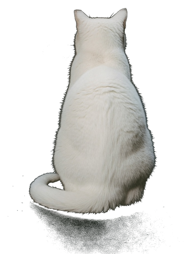 From behind